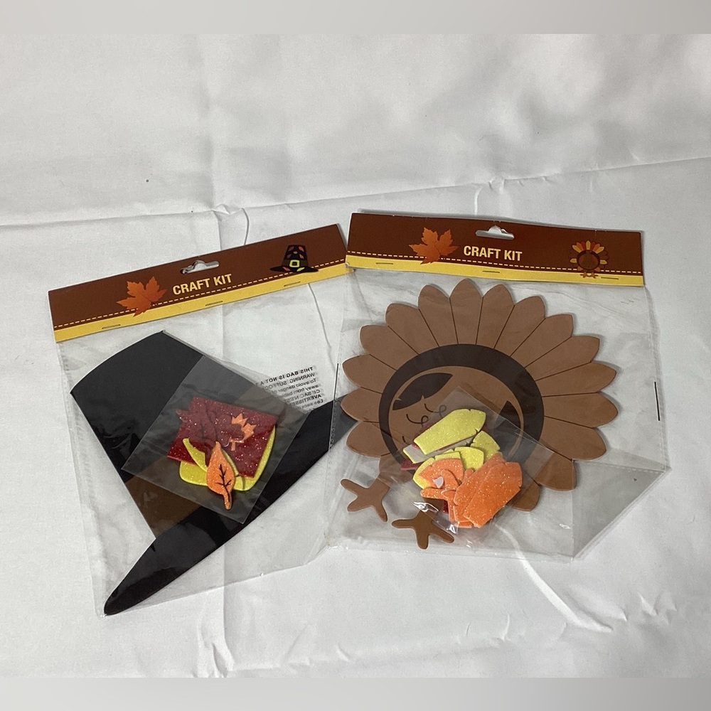 Turkey and Top Hat Craft Kits